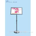 Aluminum display Retractable Picture frame Stand with plated pole